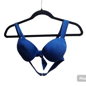 Mossimo Supply Co Blue Bikini with Underwire Support